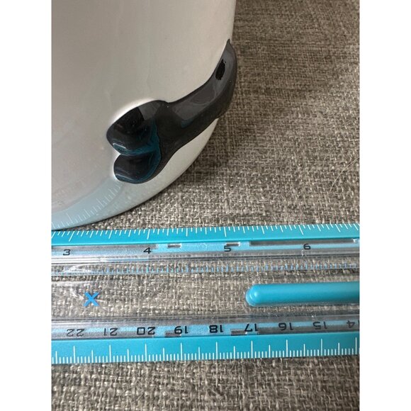 Dalmatian Themed Vintage Ceramic Dog Treat Jar With Bone Design & Lid - Picture 9 of 9